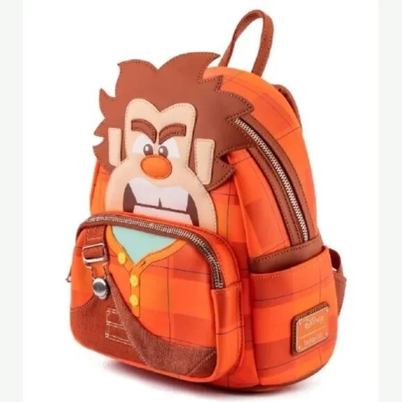 Loungefly Disney Wreck-it Ralph Cosplay Ralph‎ Mini Backpack - Picture 2 of 4